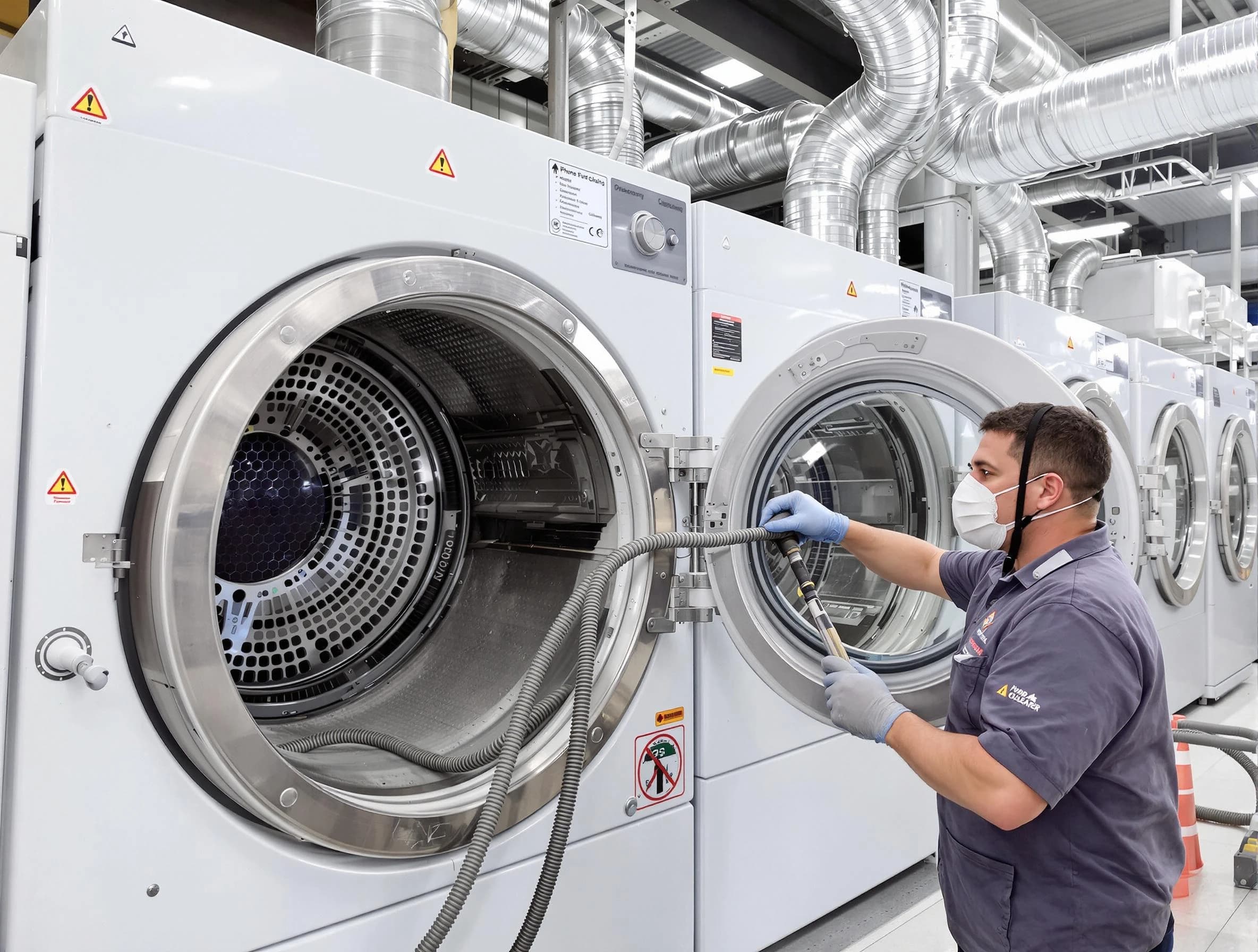 Industrial-grade dryer vent cleaning by Monroeville Dryer Vent Cleaning in Monroeville