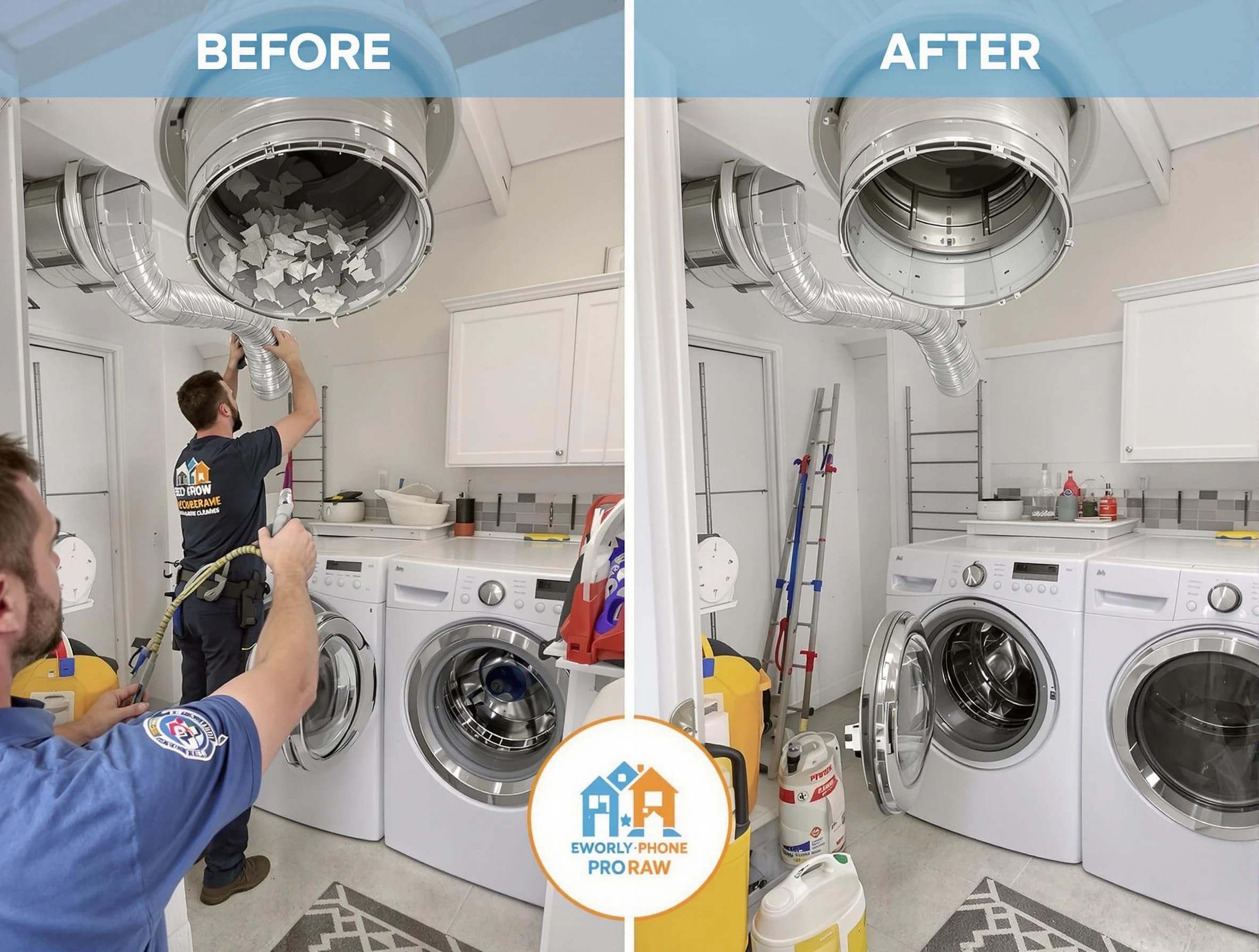Residential dryer vent cleaning by Monroeville Dryer Vent Cleaning in Monroeville