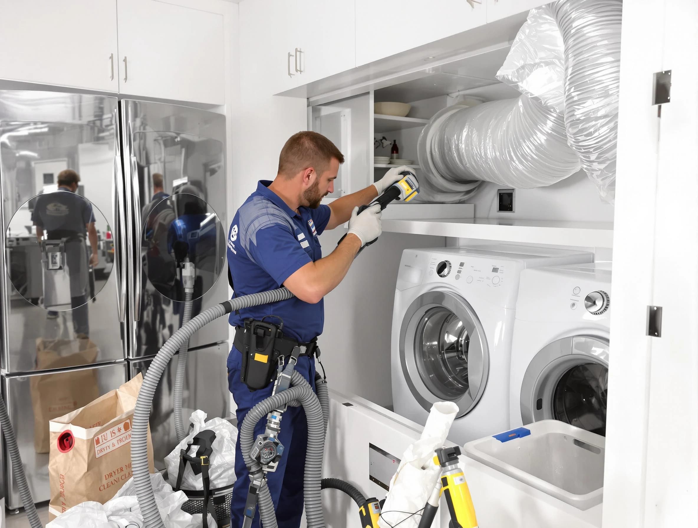 Professional duct cleaning by Monroeville Dryer Vent Cleaning in Monroeville