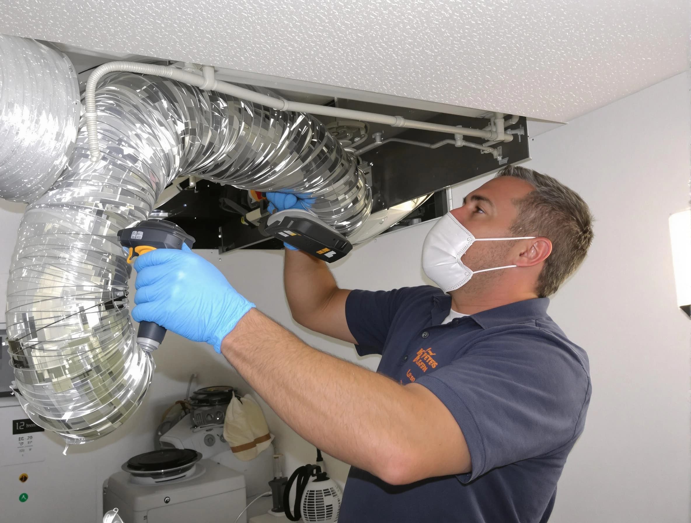 Monroeville Dryer Vent Cleaning professional performing thorough residential dryer vent cleaning in Monroeville