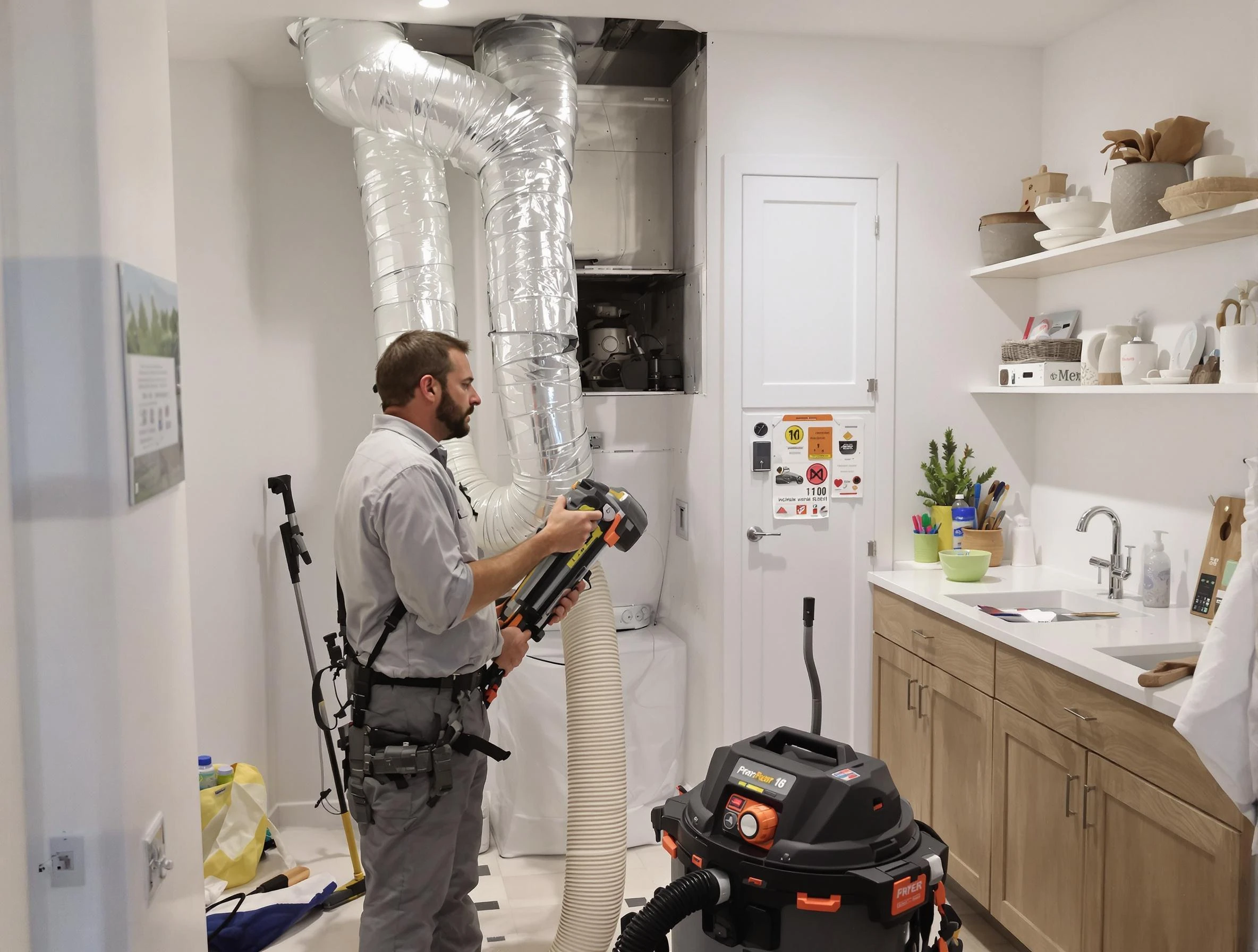 Clogged Dryer Vent Cleaning in Monroeville