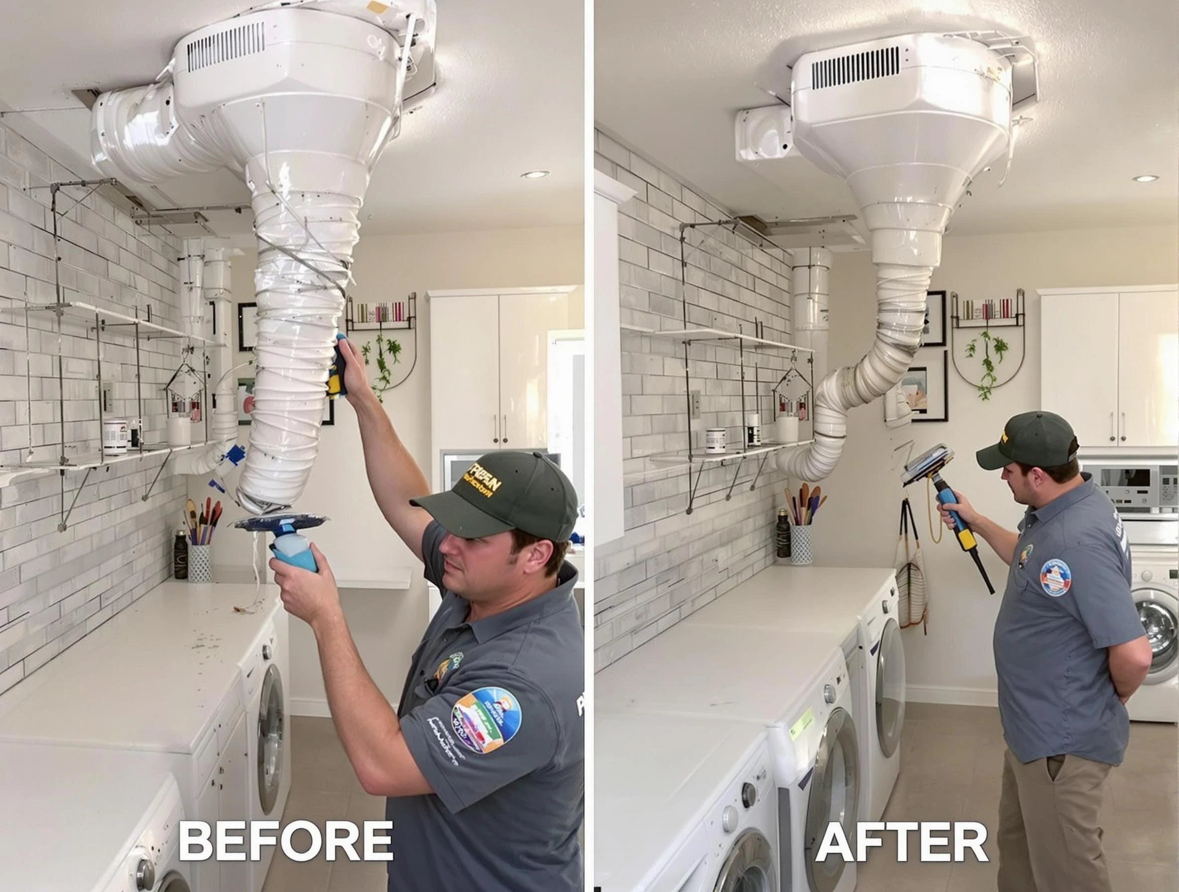 Professional dryer exhaust vent cleaning by Monroeville Dryer Vent Cleaning in Monroeville